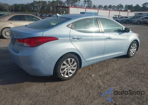 2012 Hyundai Elantra Gls (Ulsan Plant) из США, поврежденный, VIN KMHDH4AE2CU230224